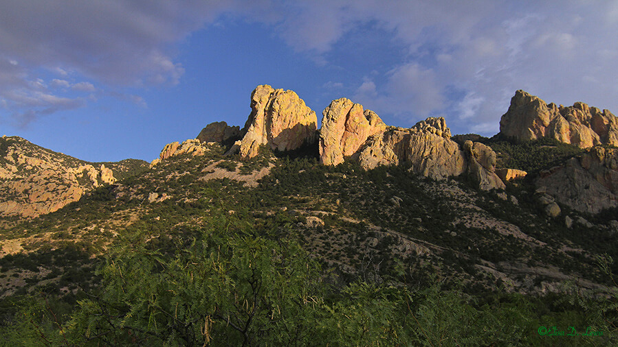 Cave Creek Canyon at Dusk